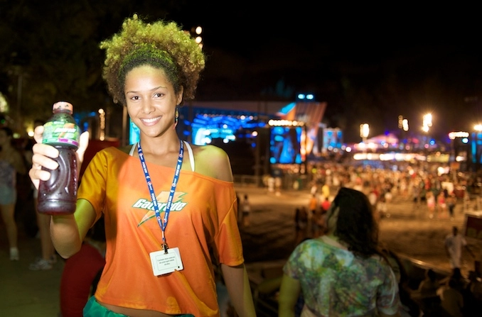 Imagem do artigo Pelotão Gatorade no Festival