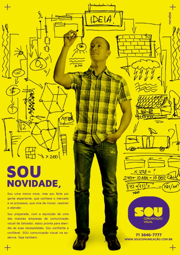 Imagem do artigo SOU comunicação visual na essência.