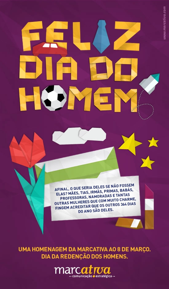 Imagem do artigo Dia do homem?